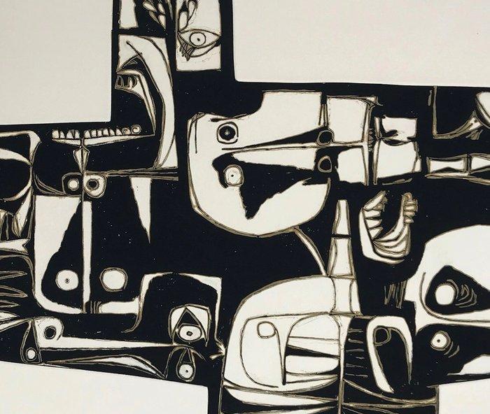 Oswaldo Guayasamin (1919-1999) - Milay 2 Variante, Antiek en Kunst, Antiek | Overige Antiek