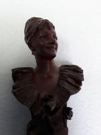 George van der Straeten - sculptuur, Lachende vriendelijke, Antiek en Kunst