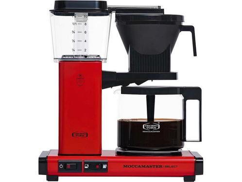 Moccamaster KBG Select - Koffiezetapparaat - Red – 5 jaar, Witgoed en Apparatuur, Koffiezetapparaten, Zo goed als nieuw, Verzenden