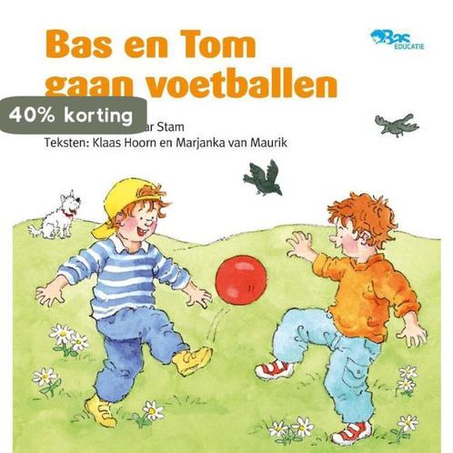 Bas en Tom gaan voetballen 9789461201782 Marjanka van Maurik, Boeken, Kinderboeken | Baby's en Peuters, Zo goed als nieuw, Verzenden