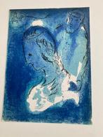 Marc Chagall (1887-1985) - Abraham und Sahra, Antiek en Kunst