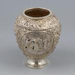 Fa. Dahlia Theelepel-vaasje - Vaas - .833 zilver, Antiek en Kunst