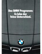 1979 BMW PROGRAMMA BROCHURE DUITS, Nieuw, BMW, Author