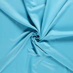 Verduisterende stof waterblauw - Polyester stof 30m op rol, Hobby en Vrije tijd, Stoffen en Lappen, 200 cm of meer, Nieuw, Blauw