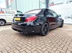 C63 AMG Achterbumper | W205 | C-CLASS | FACELIFT | ZWART |, Verzenden, Mercedes-Benz, Nieuw, Achter