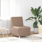 vidaXL Sofa Stoel Cappuccino 55 x 74 x 82 cm Kunstleer, Verzenden, Nieuw, Leer, Minder dan 150 cm