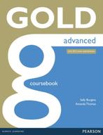 Gold Advanced Coursebook 9781447907046, Boeken, Zo goed als nieuw
