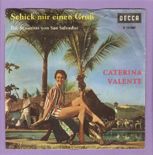 Caterina Valente – Schick Mir Einen Gruß / Die Senorit..., Cd's en Dvd's, Vinyl Singles, Verzenden