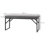 TRUUSK Gestoffeerde Bank - Fluweel Look - Zitbank - Bedbank, Verzenden, Nieuw