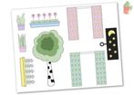 Lundby Poppenhuis Stickervel Creative - Gordijn &  Bloem, Ophalen of Verzenden, Nieuw