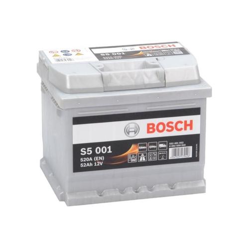 Bosch Auto accu 12 volt 52 ah Type S5 001, Auto-onderdelen, Accu's en Toebehoren, Nieuw, Ophalen of Verzenden