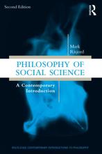 Philosophy of Social Science 9781032075860, Verzenden, Zo goed als nieuw
