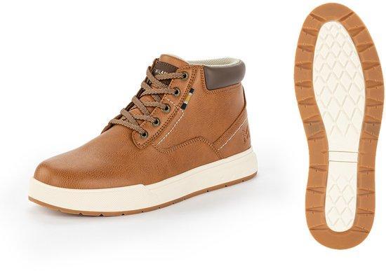 2dekans | Milanoro High Sneakers Nevada Cognac Men -, Kleding | Heren, Schoenen, Zo goed als nieuw, Ophalen of Verzenden