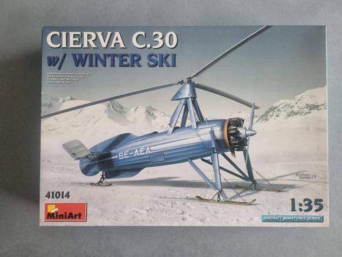 MiniArt 41014 Cierva C.30 1:35, Hobby en Vrije tijd, Modelbouw | Vliegtuigen en Helikopters, Verzenden
