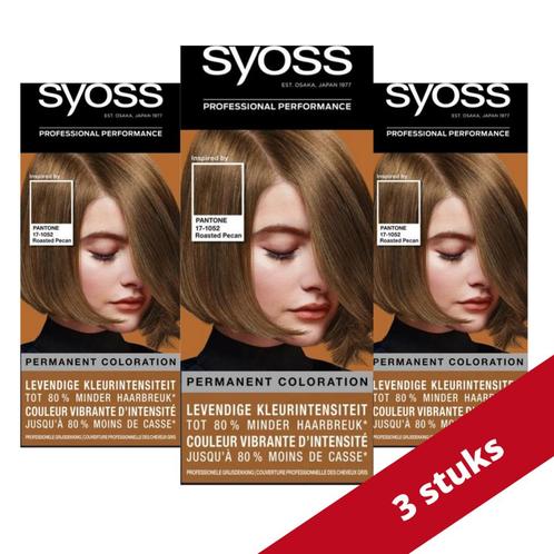 Syoss Roasted Pecan 6-66 Haarverf  Voordeelverpakking - 3, Sieraden, Tassen en Uiterlijk, Uiterlijk | Haarverzorging, Ophalen of Verzenden