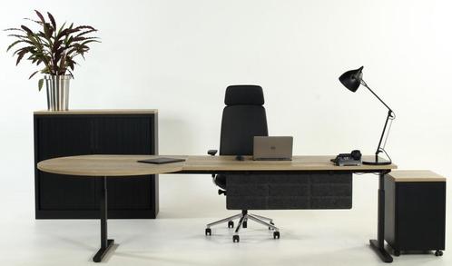 Zit bureau  vergaderstuk YOUP eiken 200x80-120, Huis en Inrichting, Bureaus, Ophalen of Verzenden