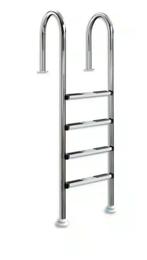 Interline eenzijdige RVS trap 120 cm diep, Verzenden, Nieuw