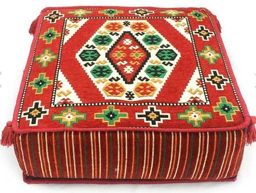 Ottomaanse kussen - Kelim - 60 cm - 60 cm, Antiek en Kunst, Kunst | Designobjecten