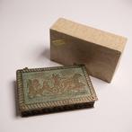 Max Le Verrier - Doos - Art deco bronzen deksel doos -, Antiek en Kunst