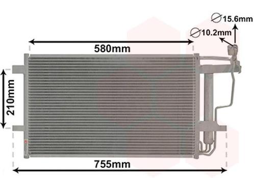 LUCHTCONDENSATOR VOOR MAZDA 3 BL 2009-2011 BBY26148Z, Auto-onderdelen, Airco en Verwarming, Nieuw, Ophalen of Verzenden