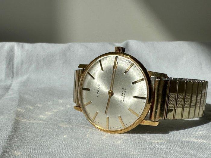 Sandoz - NOS mechanisch 524y-91 - Zonder Minimumprijs -, Sieraden, Tassen en Uiterlijk, Horloges | Heren