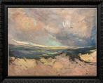 Alexandre Marcette (1853-1929) - La Mer du Nord à Knokke, Antiek en Kunst, Kunst | Schilderijen | Klassiek