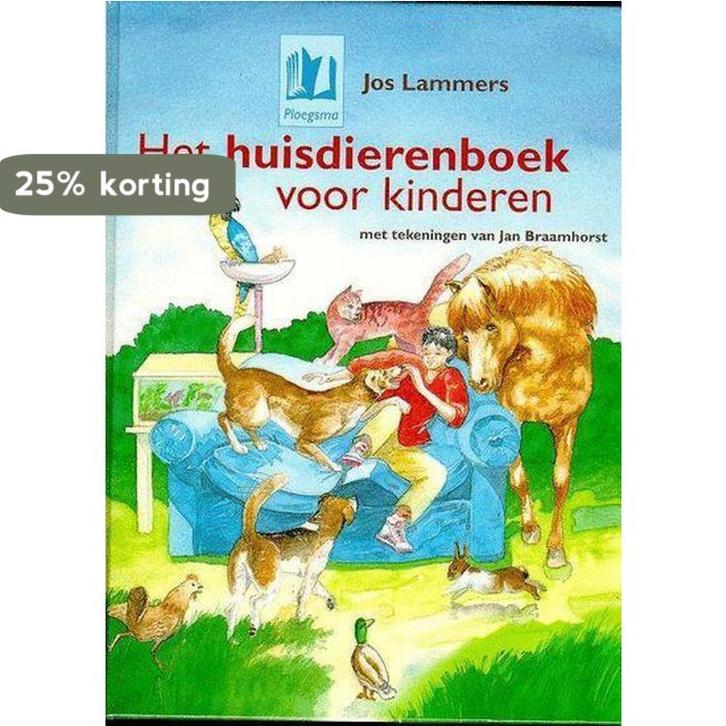 HUISDIERENBOEK VOOR KINDEREN 9789021614663 J. Lammers, Boeken, Kinderboeken | Kleuters, Gelezen, Verzenden