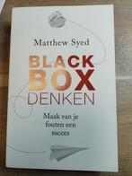 Boek Black Box - denken 9789021560540, Boeken, Verzenden, Zo goed als nieuw