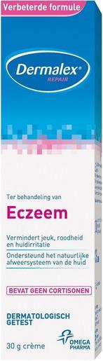 DERMALEX REPAIR TER BEHANDELING VAN ECZEEM CREME TUBE 30 G.., Verzenden, Nieuw