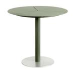 *WOONWINKEL* Brafab Peace Ronde Tuintafel Aluminium Groen 80, Tuin en Terras, Verzenden, Nieuw