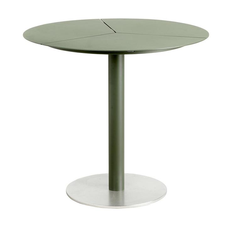 *WOONWINKEL* Brafab Peace Ronde Tuintafel Aluminium Groen 80, Tuin en Terras, Tuinsets en Loungesets, Nieuw, Verzenden