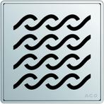 ACO Showerdrain Easyflow designrooster vierkant Hawaii, Ophalen of Verzenden, Nieuw