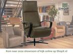 Leren relaxfauteuil Idol - Granada Ash (grijs/bruin) -, Huis en Inrichting, Fauteuils, Nieuw, Ophalen of Verzenden, 50 tot 75 cm