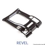 Revel GT Dry Carbon Shifter Panel Cover 17-18 Honda Civic, Auto diversen, Tuning en Styling, Ophalen of Verzenden