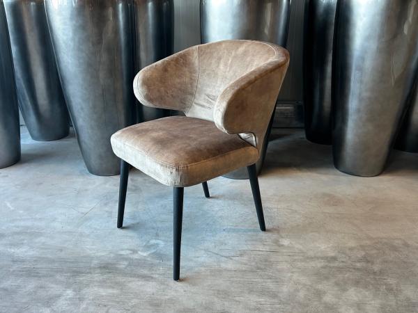 Veiling - Armstoel Brooklyn (set van 6) Velvet - Velours - B, Huis en Inrichting, Stoelen