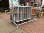 Online veiling: Aluminium Steiger op Stalen Bok