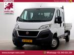 Fiat Ducato 2.3 MultiJet 130pk Euro6 D.C. Open Laadbak 01-20, Wit, Nieuw, Lease, Fiat