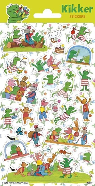 Kikker En Vriendjes Stickers, Hobby en Vrije tijd, Feestartikelen, Nieuw, Verzenden
