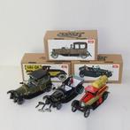 Paya - Modelauto (3) - 3x Tin Toy Model Vehicles, Each Boxed