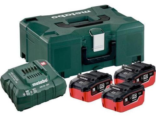 Veiling - Metabo accu starterset 18V/5.5 Ah LiHD, Doe-het-zelf en Verbouw, Gereedschap | Machine-onderdelen en Toebehoren