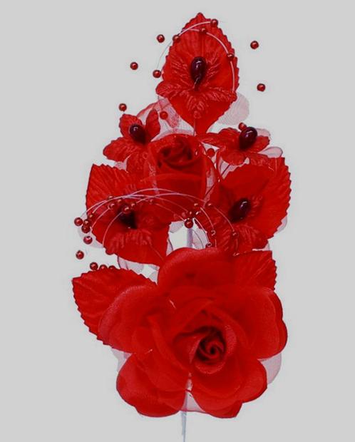 Diverse zijden rozen en bloementakken, Hobby en Vrije tijd, Knutselen, Materiaal, Nieuw, Verzenden