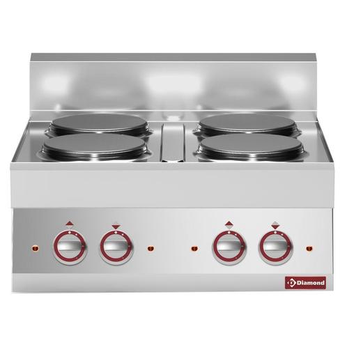 Diamond Fornuis | Alpha 650 | Tafelmodel | Elektrisch | 4 Ko, Zakelijke goederen, Horeca | Keukenapparatuur, Nieuw in verpakking