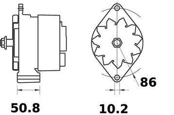 Alternator John Deere 120A beschikbaar voor biedingen