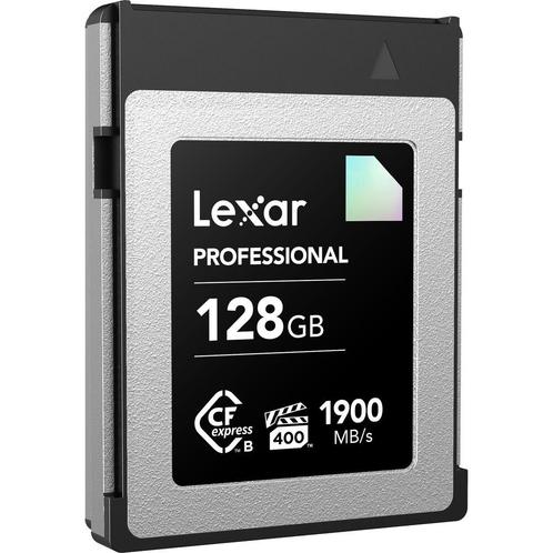 Lexar CFexpress Pro Type B Diamond Series 128GB - 1900MBS, Audio, Tv en Foto, Fotografie | Geheugenkaarten, Overige typen, Nieuw