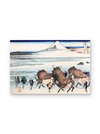 Thirty-Six Views of Mount Fuji Series - Suruga Province, no, Antiek en Kunst