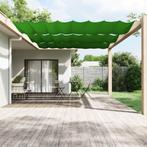 vidaXL Luifel verticaal 200x420 cm oxford stof lichtgroen, Verzenden, Nieuw