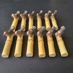 Messensteun (12) - Bambou / Oiseaux - Majolique