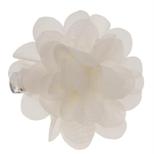 Haarclipje bloem ivoor NIEUW, Sieraden, Tassen en Uiterlijk, Kindersieraden, Wit, Nieuw, Ophalen of Verzenden