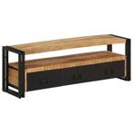 vidaXL Tv-meubel 120x30x40 cm massief mangohout, Huis en Inrichting, Kasten | Televisiemeubels, 100 tot 150 cm, Verzenden, Nieuw