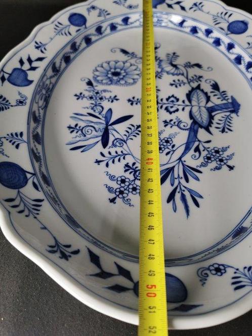 Meissen - Cipolla Blu - L.52x38cm gigante - 1.Wahl -, Antiek en Kunst, Antiek | Meubels | Tafels